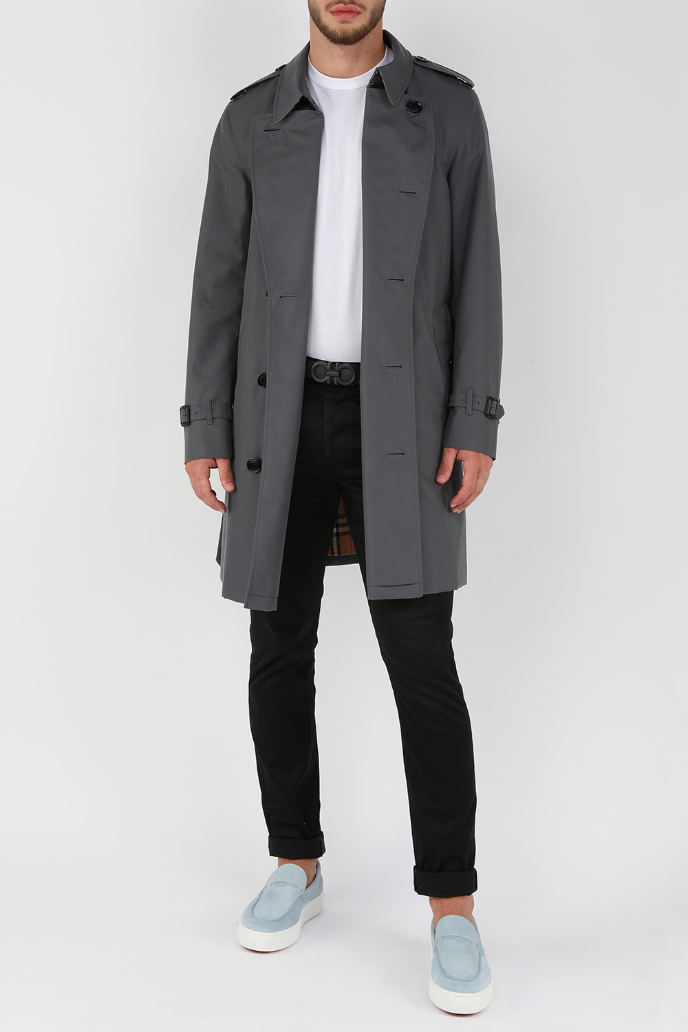 מעיל טרנץ' צ'לסי מכופתר